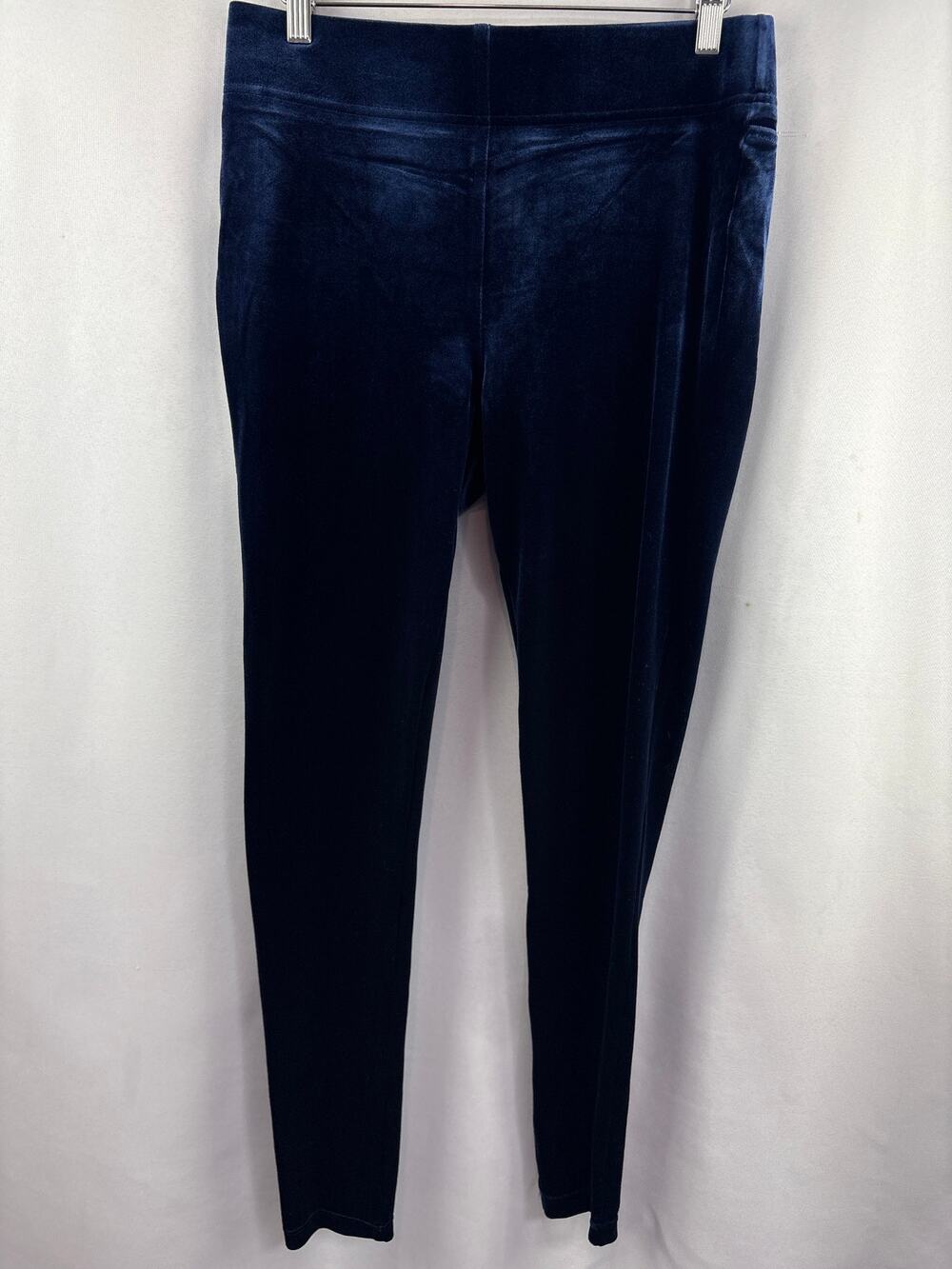 Women’s Loft Medium Sapphire Blue Velvet Leggings